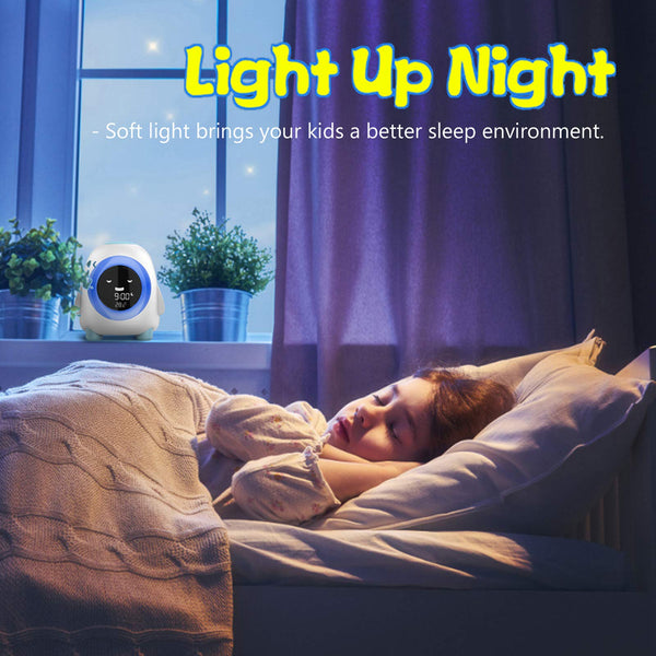 Penguin Sleep Training Clock and Night Light