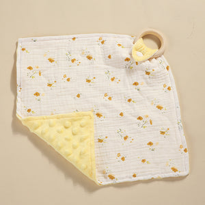 Pure Cotton Cuddly with Minky and Teether.